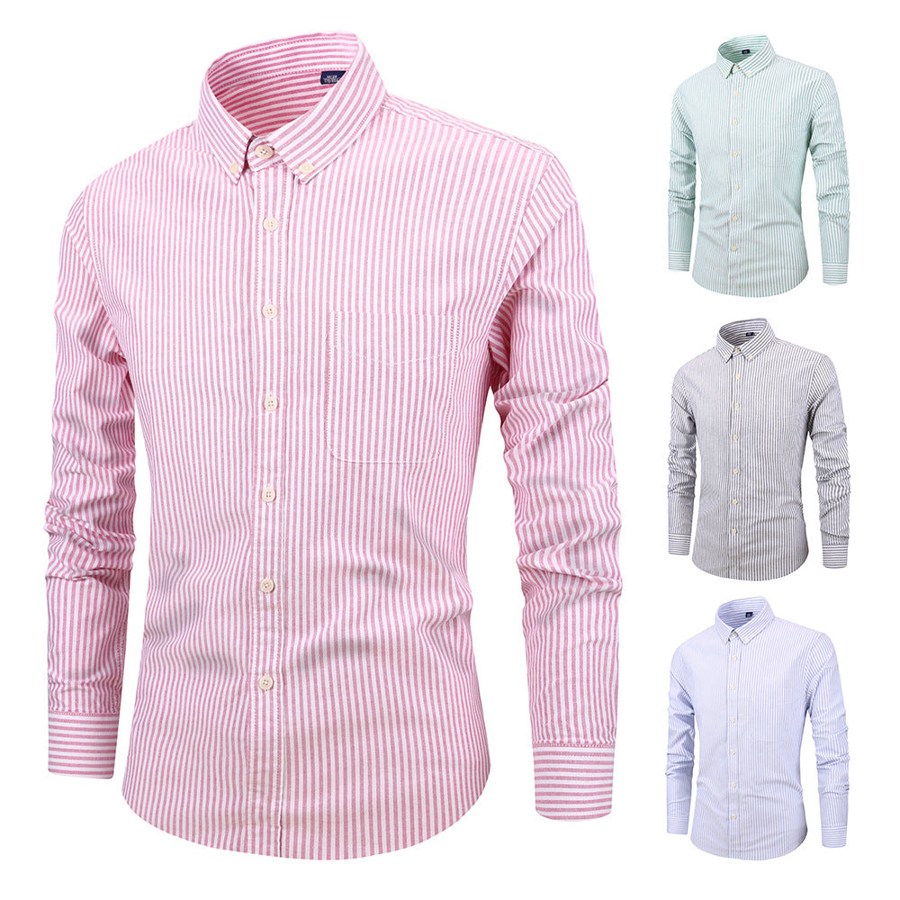 Lightweight casual dress shirt for men
