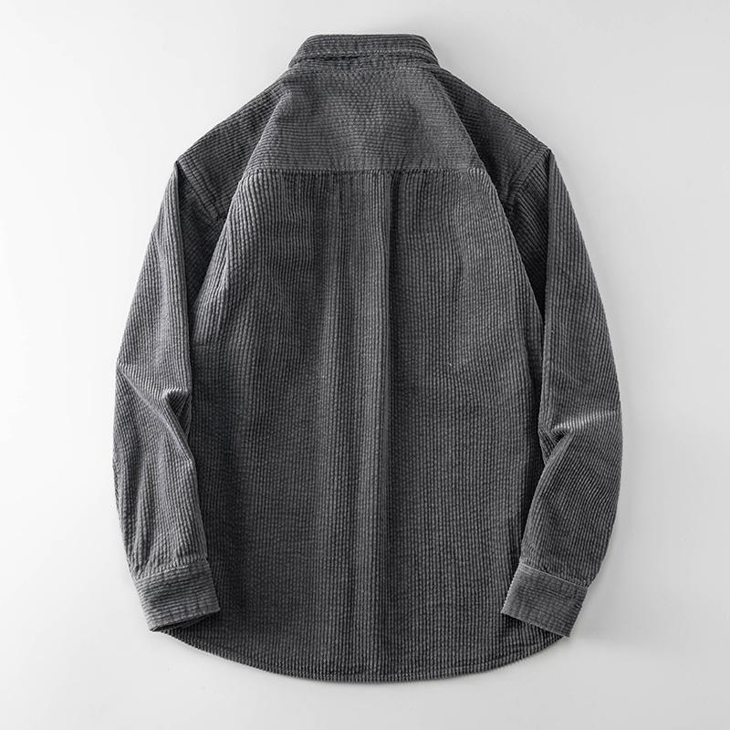 Relaxed fit vintage corduroy overshirt
